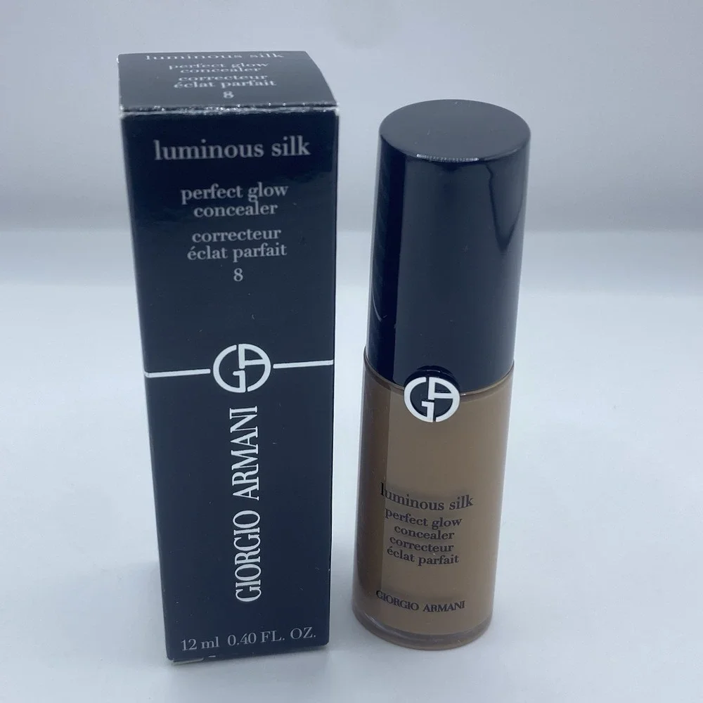 GIORGIO ARMANI LUMINOUS SILK PERFECT GLOW CONCEALER ~ #8 ~ 0.40 OZ NEW!